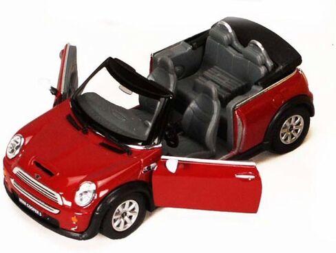 Mini Cooper S قابلة للتحويل في مقياس رمادي Diecast 1:28 بواسطة Kinsmart in Saudi Arabia