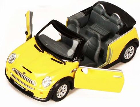 Mini Cooper S قابلة للتحويل في مقياس رمادي Diecast 1:28 بواسطة Kinsmart in Saudi Arabia