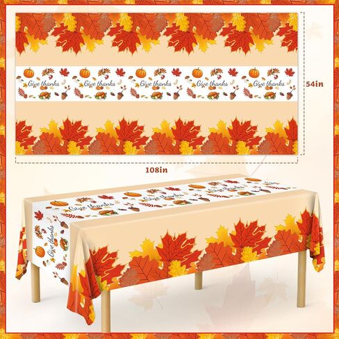 3pcs Birthday Tablecloth, Happy Birthday Decorations Set, Colorful Rainbow Dots Design with Happy Birthday Tablecloth. Waterproof Plastic Table Covers for Boys/Girls Party 54X108inch in Saudi Arabia