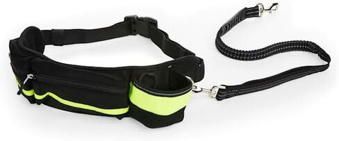 EveryYay Settin' The Pace Running Belt & Leash Set for Dogs Teal 34-in Long 1.5-in Wide in Kuwait