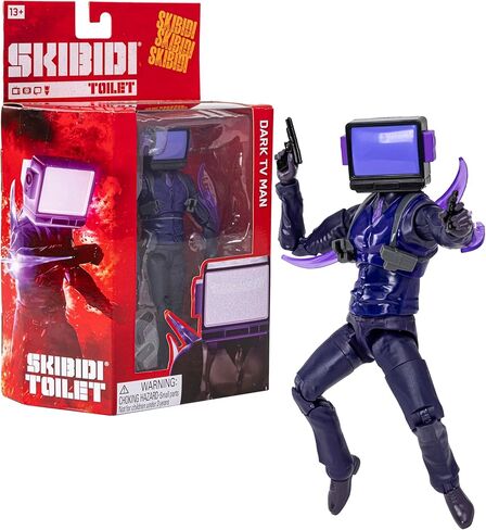SKIBIDI Toilet Deluxe Figure - Series 2, 6" Collectible Figures, YouTube Animation Sensation, Officially Licensed Toilet Merch - Berserker Mutant in Saudi Arabia
