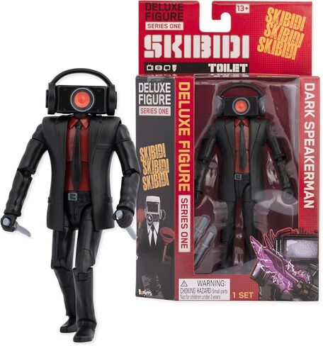SKIBIDI Toilet Deluxe Figure - Series 2, 6" Collectible Figures, YouTube Animation Sensation, Officially Licensed Toilet Merch - Berserker Mutant in Kuwait
