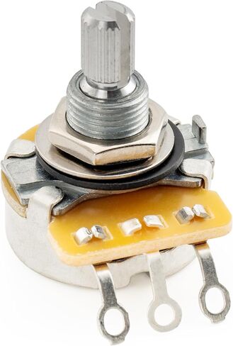 CTS 450 A250K POTS Shoft Shaft 1/4 بوصة 10 ٪ صوتية potentiometers لباس الغيتار الكهربائي (مجموعة من 2) in Saudi Arabia