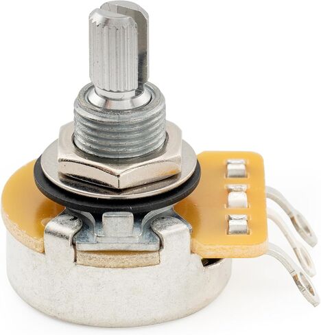 CTS 450 A250K POTS Shoft Shaft 1/4 بوصة 10 ٪ صوتية potentiometers لباس الغيتار الكهربائي (مجموعة من 2) in Saudi Arabia