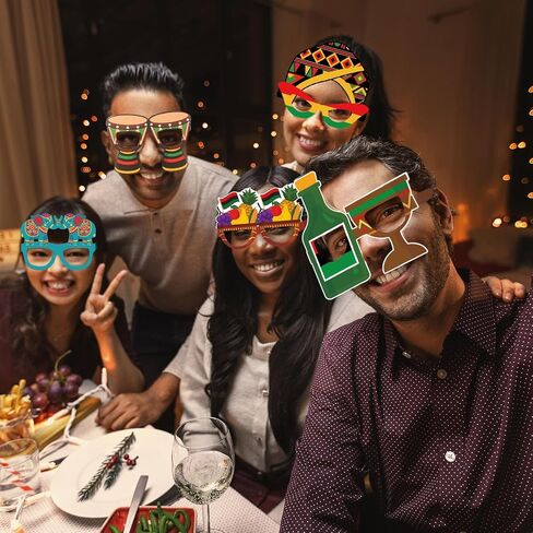 Pajean 32 Pcs Ancient Egyptian Decor Egypt Theme Eyeglasses Paper Glasses Frame Ancient Egypt Photo Booth Props Decorations Party Favors for Egyptian Birthday Party Supplies in Saudi Arabia