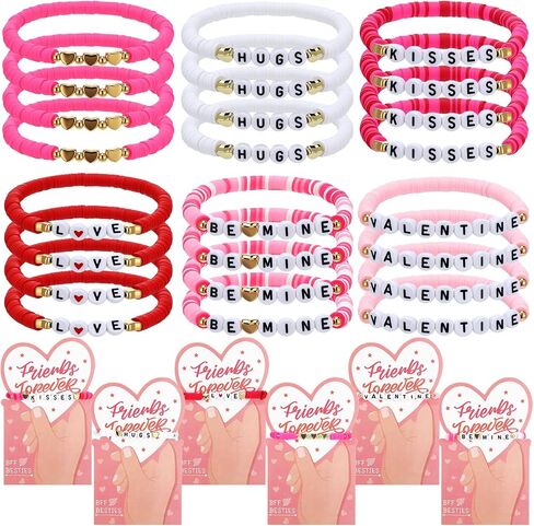 Kenning 36 Pcs USA Bracelets Bulk 4th of July Surfer Heishi Bracelets Patriotic Stackable Beaded Red White and Blue Accessories Summer Beach Wristbands Jewelry for Independence Day Party Favors Gifts in Saudi Arabia