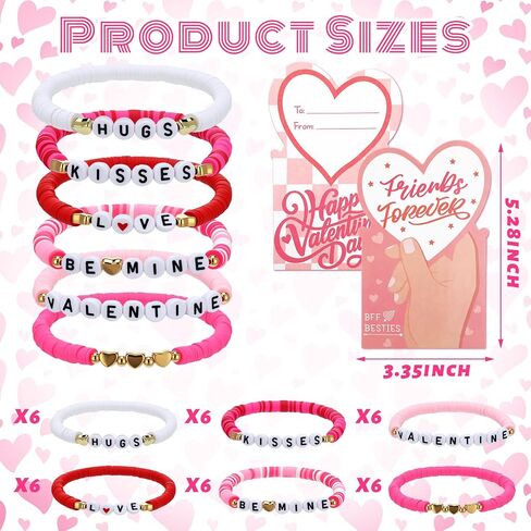 Kenning 36 Pcs USA Bracelets Bulk 4th of July Surfer Heishi Bracelets Patriotic Stackable Beaded Red White and Blue Accessories Summer Beach Wristbands Jewelry for Independence Day Party Favors Gifts in Saudi Arabia