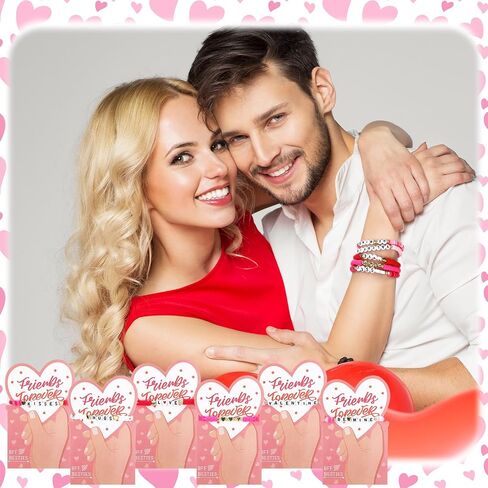 Kenning 36 Pcs USA Bracelets Bulk 4th of July Surfer Heishi Bracelets Patriotic Stackable Beaded Red White and Blue Accessories Summer Beach Wristbands Jewelry for Independence Day Party Favors Gifts in Saudi Arabia