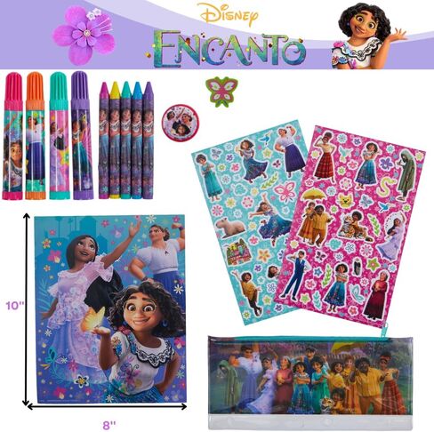 Sonic The Hedgehog Kids Coloring Art and Sticker Set, 30 Pcs. School & Craft Supplies with Pencil Case in Saudi Arabia
