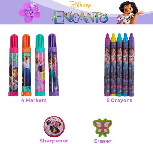 Sonic The Hedgehog Kids Coloring Art and Sticker Set, 30 Pcs. School & Craft Supplies with Pencil Case in Saudi Arabia