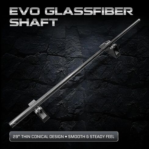 Evo Gemstone Glassfiber Pool Stick ، ​​عصي بركة انحراف منخفضة مع 5/16 * 18 دبوس مفصل وطرف 12.5 مم ، طرف Evo ، protaper الهجين in Saudi Arabia