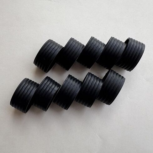 10 PCS Tennis Gracket Silicone Ring Tennis Grack Bands Rubber Ring Rubber Anti Slip Tennis Tennis Wover Wovers Overgrip في مكانه لصالح سكارش مكوبة كرة الريشة Racketg Racketg in Kuwait