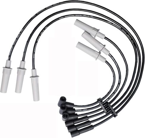 مجموعة من 6 PCS Spark Plugs Set 671-6064 12192189 RC-GMX086 متوافق مع بويك ليسابري لوسيرن بارك أفينيو بونتياك بونفيل أولدزموبيل 88 LSS V6 3.8L in Kuwait