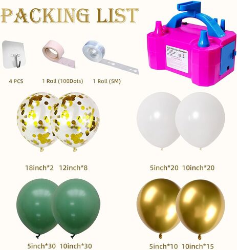 Rose Gold Balloon Arch Kit, 142Pcs Nude Pastel Pink Gold and Rose Gold Matte White Balloons Confetti Balloon Garland Kit for Wedding Bridal Shower Princess Party Girl Birthday Baby Shower Decorations in Kuwait