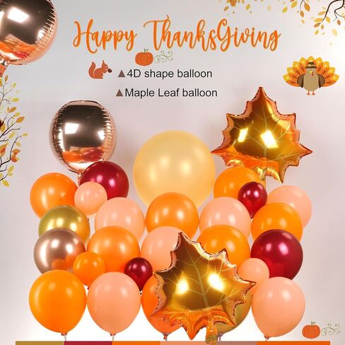 Fall Balloon Garland Arch Kit 143pcs Double Stuffed Terracotta Dark orange and Gold white sand Balloons for Fall in love Bridal Shower Rustic Boho Baby Shower bride to be decorations in Kuwait