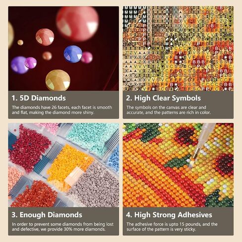 FHBUBPUP TRACK TRUCK Diamond Painting Kits للبالغين ، وأطقم الفنون الماسية الخريف للمبتدئين ، 5D Cloy Round Round Diamond Dot Gem ، هدية حرفية مناسبة لزينة الجدار المنزلي 12 × 12 بوصة in Saudi Arabia