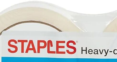 Staples 601376 Heavy Duty Shipping Packing Tape 1.88-Inch X 54.6 Yds Clear 6/Rolls in Kuwait