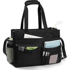 Teacher Tote Bags For Women Work, Large Tote Bags For Women With 20 Pockets Zip Top Utility in Saudi Arabia