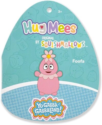 Squishmallows الأصلي Yo Gabba Gabba! 10 بوصة Plex Hugmees-Ultrasoft الرسمي Jazwares Plush (متوسط ​​الحجم) in Saudi Arabia