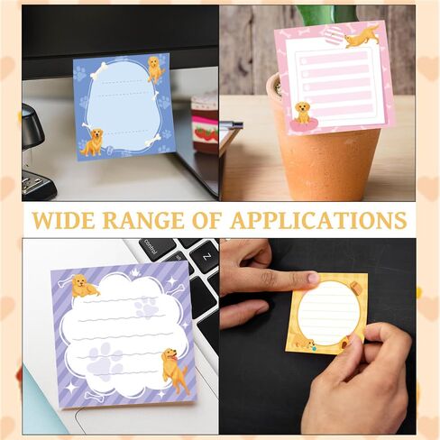 Marshmallow Sticky Notes - 9 Pcs Smores Party Favors Funny Post it Notes Cute to Do List Memo Pads Camping Themed Gift School or Office Supplies for Students Teacher 3x3 Inches in Saudi Arabia
