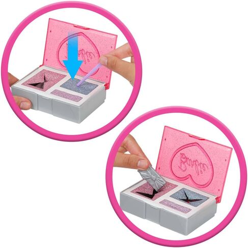 Barbie Party Unboxed Doll & Accessories, Glam Party Series with 10 Surprises Including Color-Change, Pink Sparkle Doll in Saudi Arabia