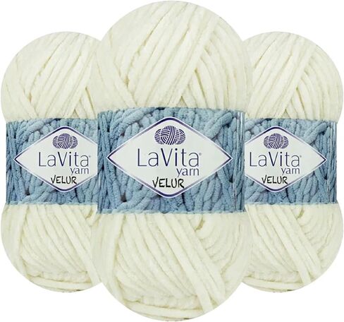 Lavita Velur Yarn 3 Pack (8161) in Kuwait
