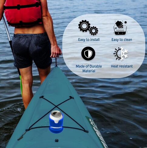 The Violet Paddle Board Accessories - Inflatable Stand Up Paddle Board Cup Holder, SUP Kayak Drink, Can and Cup Holders in Saudi Arabia