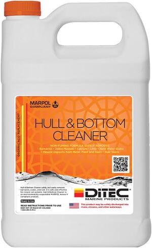 Hull & Bottom Cleaner Marine Products | إزالة barnacles ، المقياس ، الصدأ على القارب (Quart - 32 أوقية.) in Kuwait
