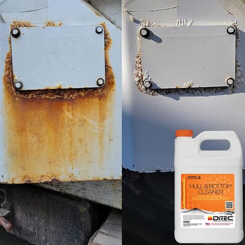Hull & Bottom Cleaner Marine Products | إزالة barnacles ، المقياس ، الصدأ على القارب (Quart - 32 أوقية.) in Kuwait