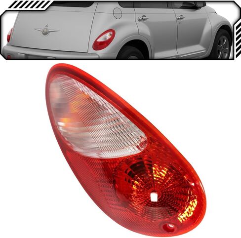 EPIC LIGHTING OE Style مجموعة مصابيح خلفية بديلة للفرامل متوافقة مع Chrysler 2006-2010 PT Cruiser للسائق الأيسر وزوج جانبي الركاب الأيمن in Kuwait
