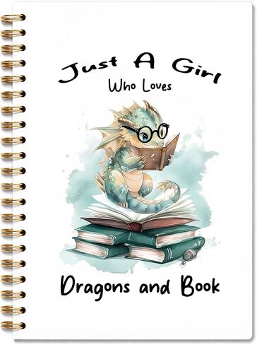 Vintage Rose Floral Spiral Notebooks, Moody Floral Notebook Journal, Books Lovers Journal Diary Writing Gift, Dark Cottagecore Flower Aesthetic Office Supplies Gifts for Women, 5.5x8.3 Inch in Kuwait