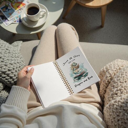 Vintage Rose Floral Spiral Notebooks, Moody Floral Notebook Journal, Books Lovers Journal Diary Writing Gift, Dark Cottagecore Flower Aesthetic Office Supplies Gifts for Women, 5.5x8.3 Inch in Kuwait