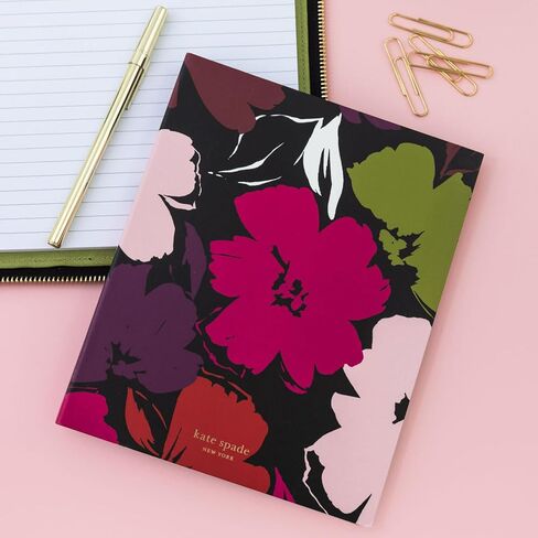 دفتر ملاحظات Kate Spade New York Small Small ، 8.25 "× 6.75" دفتر مجلة مع 112 صفحة مبطنة (Spade Smiley) in Kuwait
