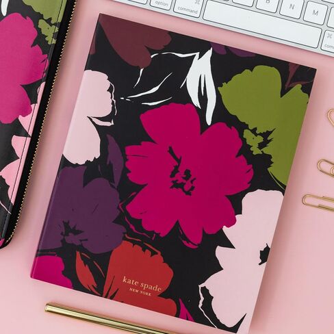 دفتر ملاحظات Kate Spade New York Small Small ، 8.25 "× 6.75" دفتر مجلة مع 112 صفحة مبطنة (Spade Smiley) in Kuwait