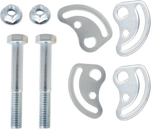 2 Sets Alignment Camber Bolt Kit Compatible with Chevrolet Silverado GMC Sierra 1500 2500 Hummer H2 H3 Camber Bolt ±1.5 Degree, Upper Control Arm Suspension Kit in Saudi Arabia