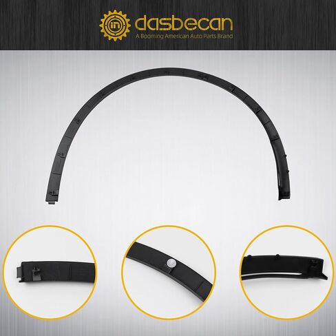 Dasbecan Front Left Fender Trim Compatible With Tesla Model Y 2020-2023 Fender Flares Driver Side Replaces#149418500B in Saudi Arabia