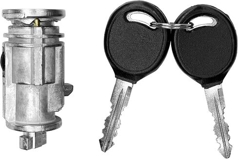 Ignition Switch Lock Cylinder & Front Door Lock Cylinders with Keys | Replacement for 2003-2007 Chevy Avalanche Silverado Suburban Tahoe, GMC Sierra Yukon & H2 | Replace#: 7012945 in Kuwait