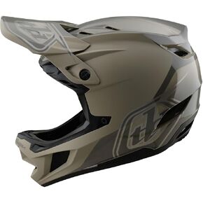 Troy Lee Designs D4 Polyacrylite Helmet, Shadow Black, XL in Saudi Arabia