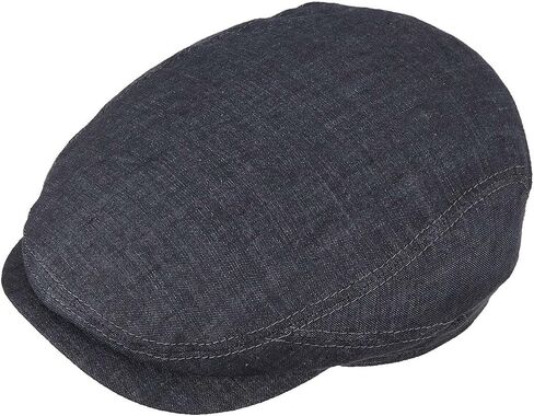 Stetson Belfast Linen Summer Flat Cap Men Portmeal 7 1/8 in Kuwait