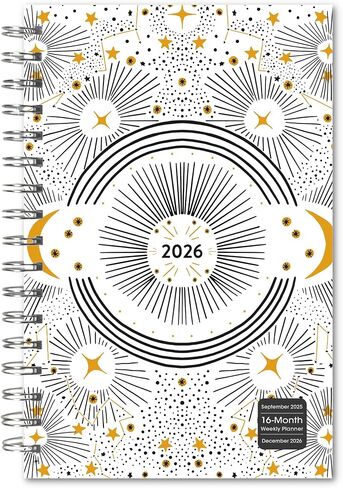 2026 مخطط أسبوعي وشهري ، تقويم المشاركة لمدة 16 شهرًا: سبتمبر 2025 - ديسمبر 2026 ، حديقة الفطر in Saudi Arabia