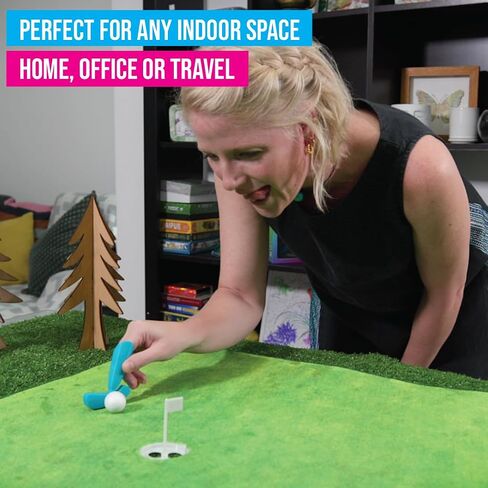 Indoor Golf Game Realistic Golf for Home, Office, or Travel – Unique Gift for Golfers of All Ages in Saudi Arabia