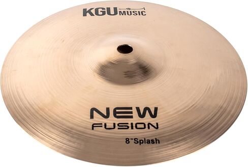 Cymbal طبل Splash مقاس 6 بوصات بواسطة سلسلة Kgumusic-Fusion-سبيكة B20-لهجة متعددة الاستخدامات لموسيقى الجاز والروك والموسيقى التجريبية in Kuwait