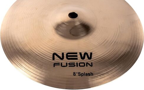 Cymbal طبل Splash مقاس 6 بوصات بواسطة سلسلة Kgumusic-Fusion-سبيكة B20-لهجة متعددة الاستخدامات لموسيقى الجاز والروك والموسيقى التجريبية in Kuwait
