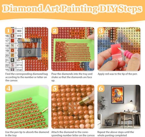 MAXBYE Moon Diamond Art Kits for Adults, Elk DIY 5D Diamond Painting Kits, Full Drill Diamond Dots Paintings with Gem Art and Crafts for Home Decor 12x16inch in Saudi Arabia