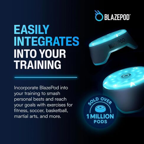 منصة تدريب رد فعل Blazepod للملاكمة وجميع الرياضات القتالية. الهجوم والدفاع والتنقل في الحلبة ، حصيرة وأحامة أفضل من أي وقت مضى للفوز في كل معركة. in Kuwait