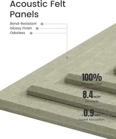 Bumusty Large Cork Board 36"x24" Alternative - 6 Pack Felt Wall Tiles with 40 Safe Removable Adhesive Tabs, 30 Pushpins, Cork Boards for Walls Pin Board Bulletin Board Office Decor (Black) in Saudi Arabia