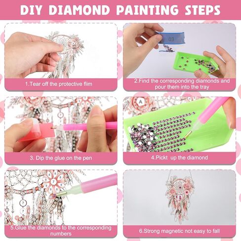 Naimoer DIY مجموعات فن الماس الماسي للبالغين ، وأطقم الرسم الماسك الماسك الأزرق ، وبطائر الراين الخاصة بالأكريليك ، والأحجار الكريمية ، وهي حرفة ، حائط المنزل ، حائط شنق in Saudi Arabia