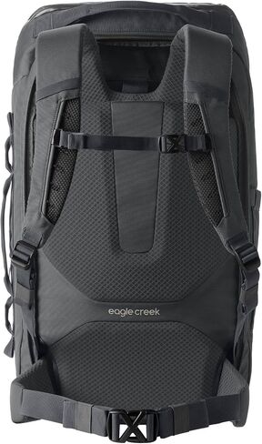 Eagle Creek Tour Travel Pack 55L-حقيبة ظهر خفيفة الوزن مع ميزات قابلة للتخزين HAS جاهزة للسفر للمغامرات العالمية-Black in Kuwait
