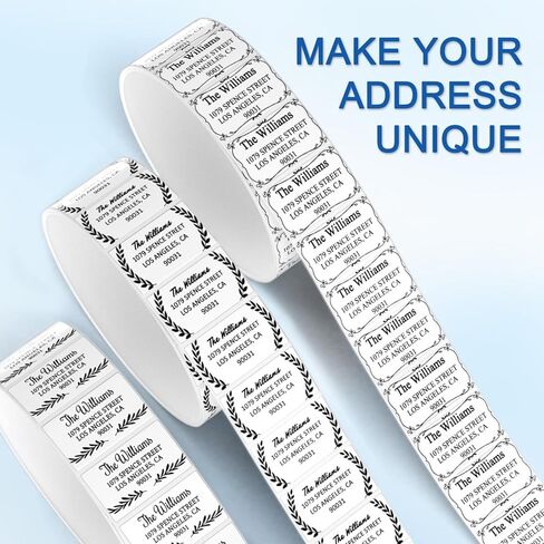 200 Blank Removable Freezer Labels, Waterproof & Oil Resistant Stickers for Food Containers, Jars, and Pantry Organization (1" x 2") in Kuwait
