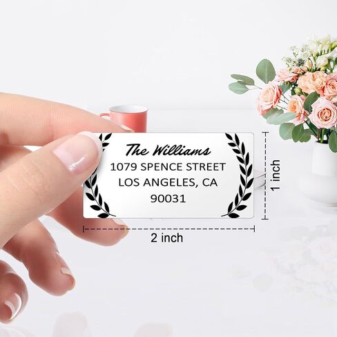 200 Blank Removable Freezer Labels, Waterproof & Oil Resistant Stickers for Food Containers, Jars, and Pantry Organization (1" x 2") in Kuwait